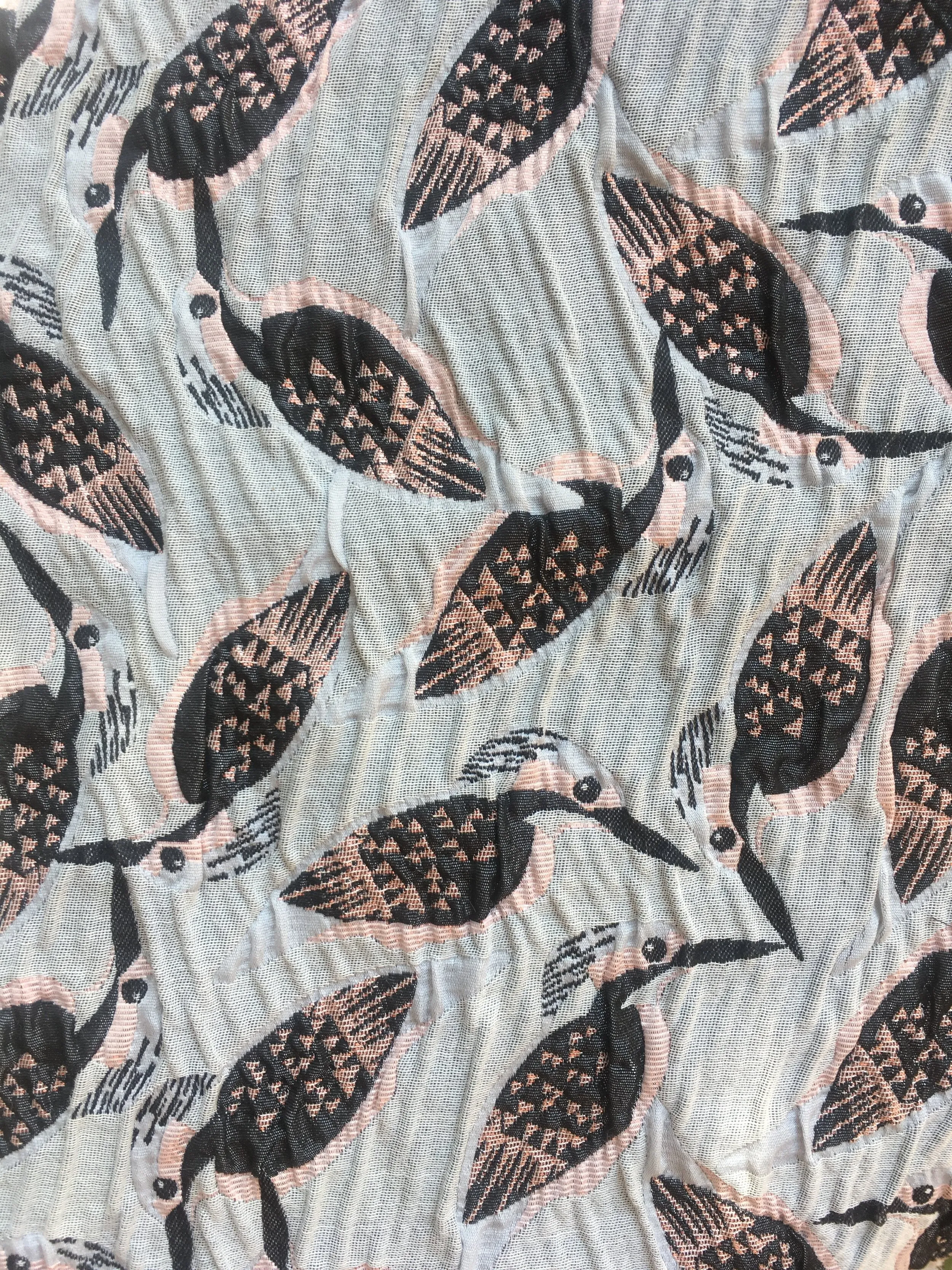 Backpack Bird Jacquard