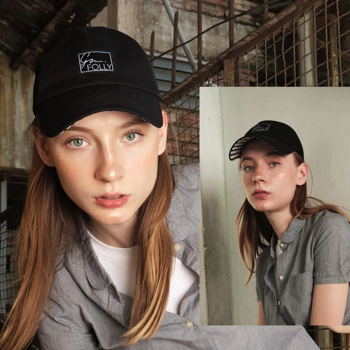 Baseball Cap for Women in Cute Dad Hat Design with Mesh to Stay Cool at The Beach in Summer
