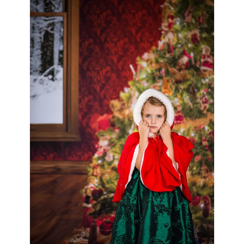 Christmas Ballroom Printed Backdrop