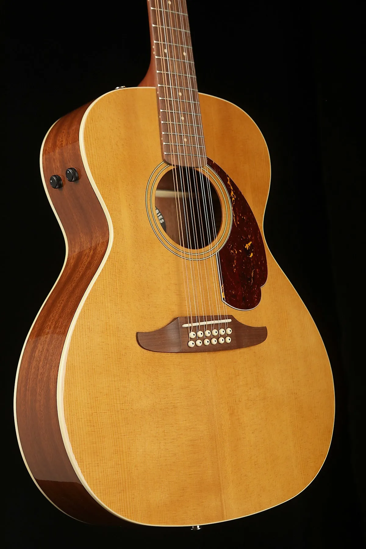 Fender Villager 12-String Walnut 'Aged Natural' Acoustic Electric Guitar