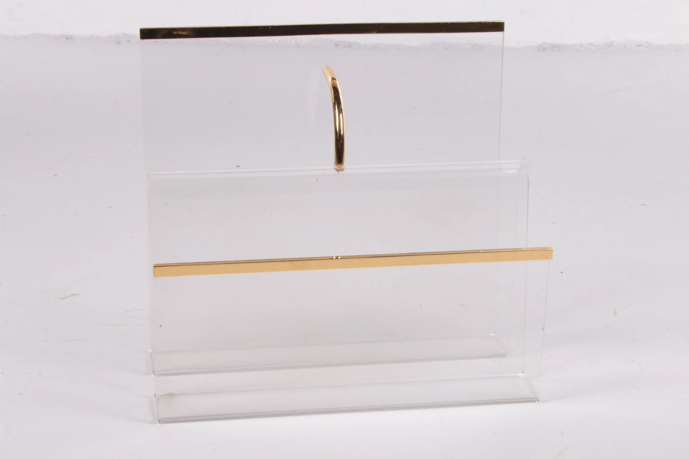 Hollywood regency Plexiglas warehouse rack 1970s Italy