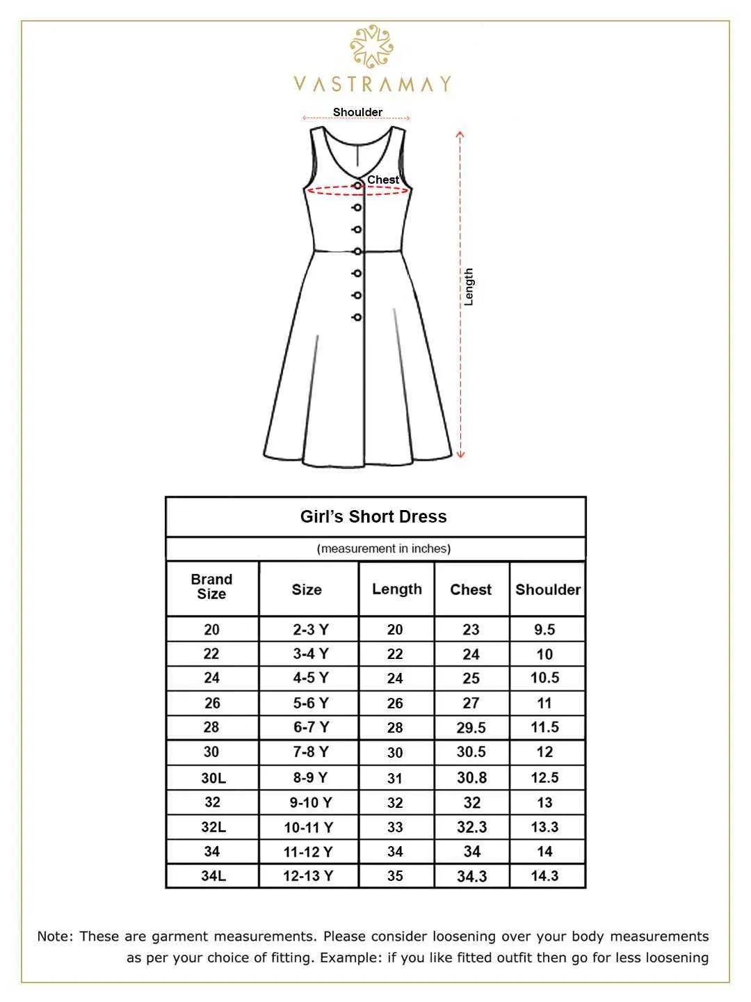 Jashvi Girl's Orange Pure Cotton Chikankari Kurta