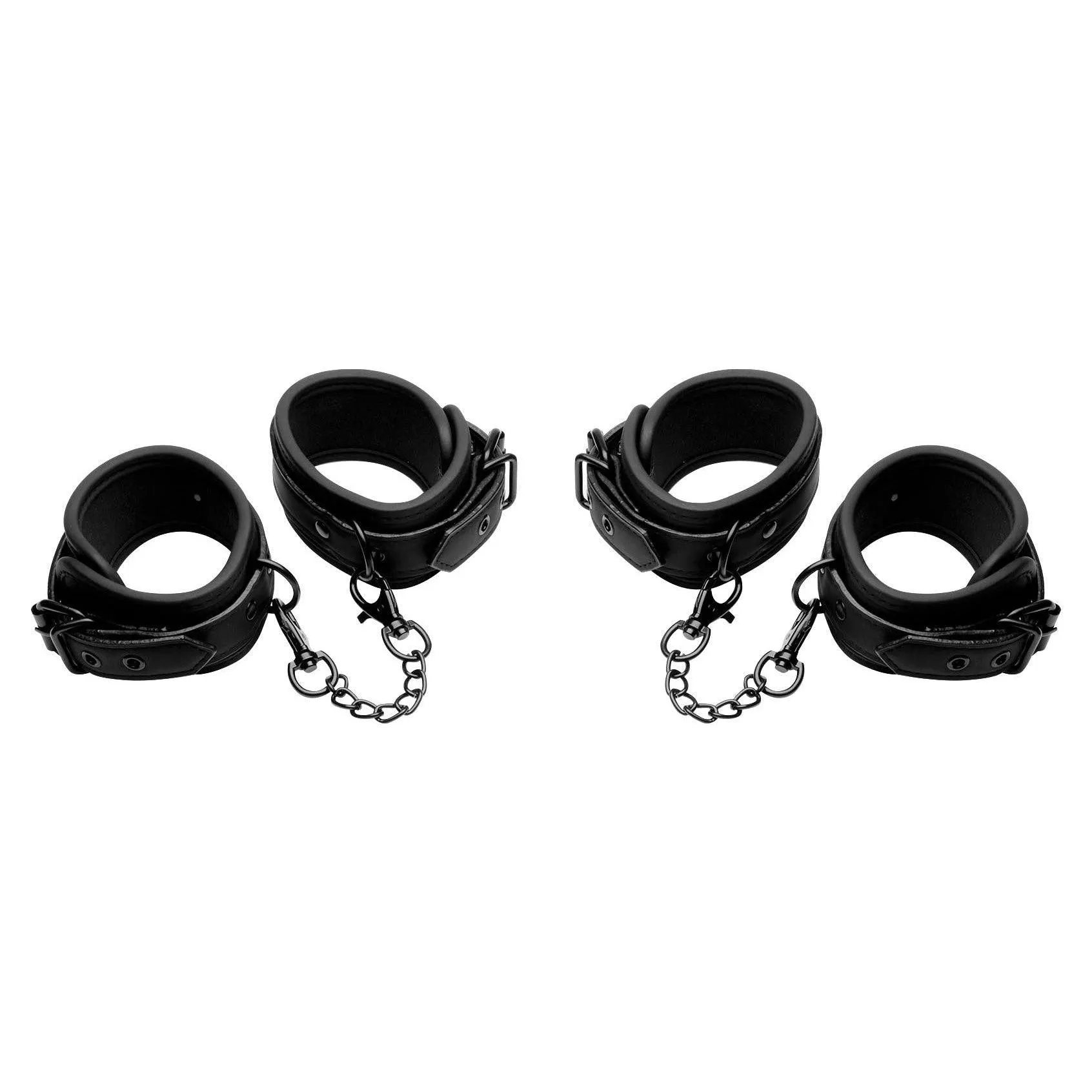 Kinky Comfort Wrist and Ankle Cuff Set