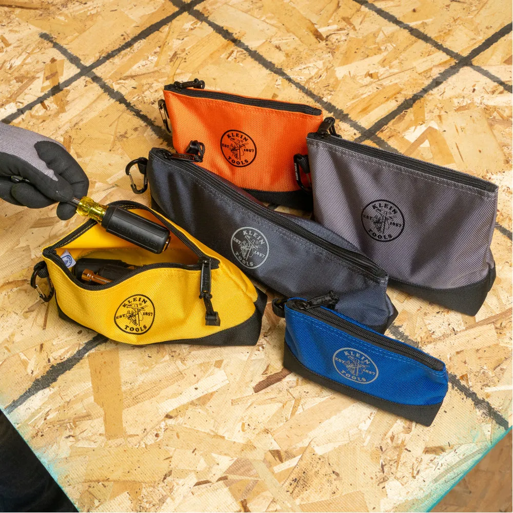 Klein 55569 Stand-Up Zipper Bags, 5-Pack