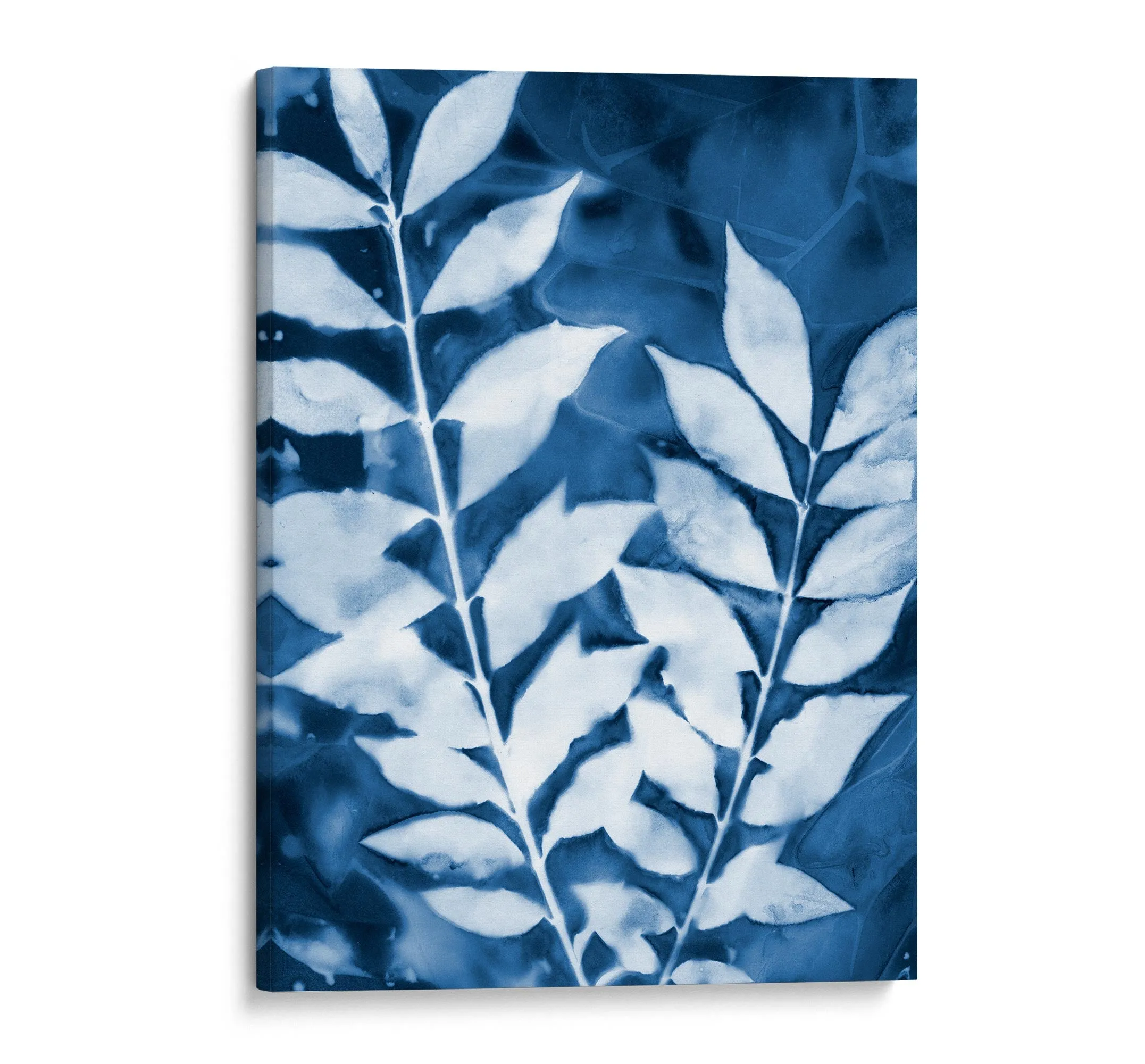 Leafy Branches Cyanotype