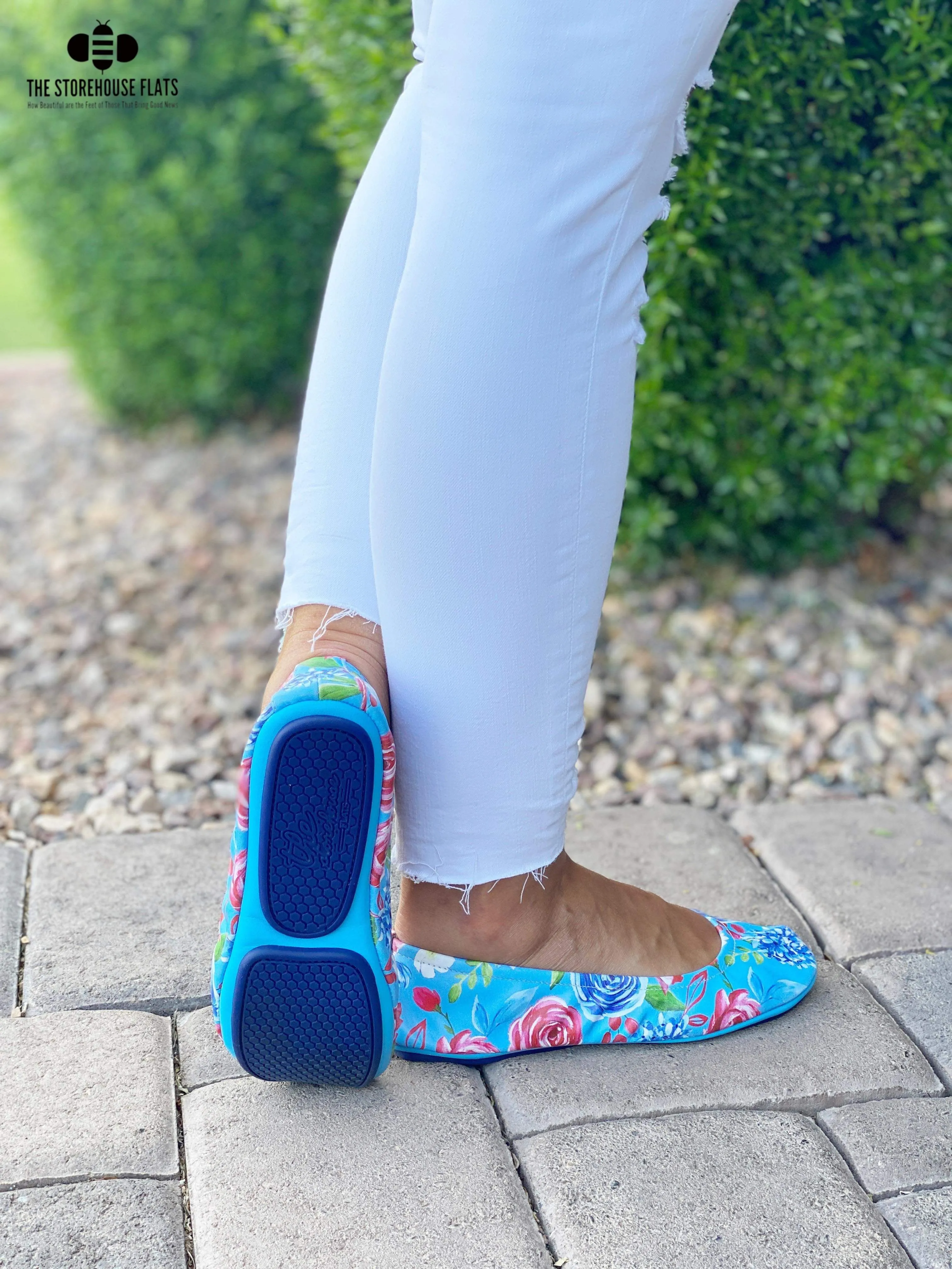 Light Blue Freedom Floral