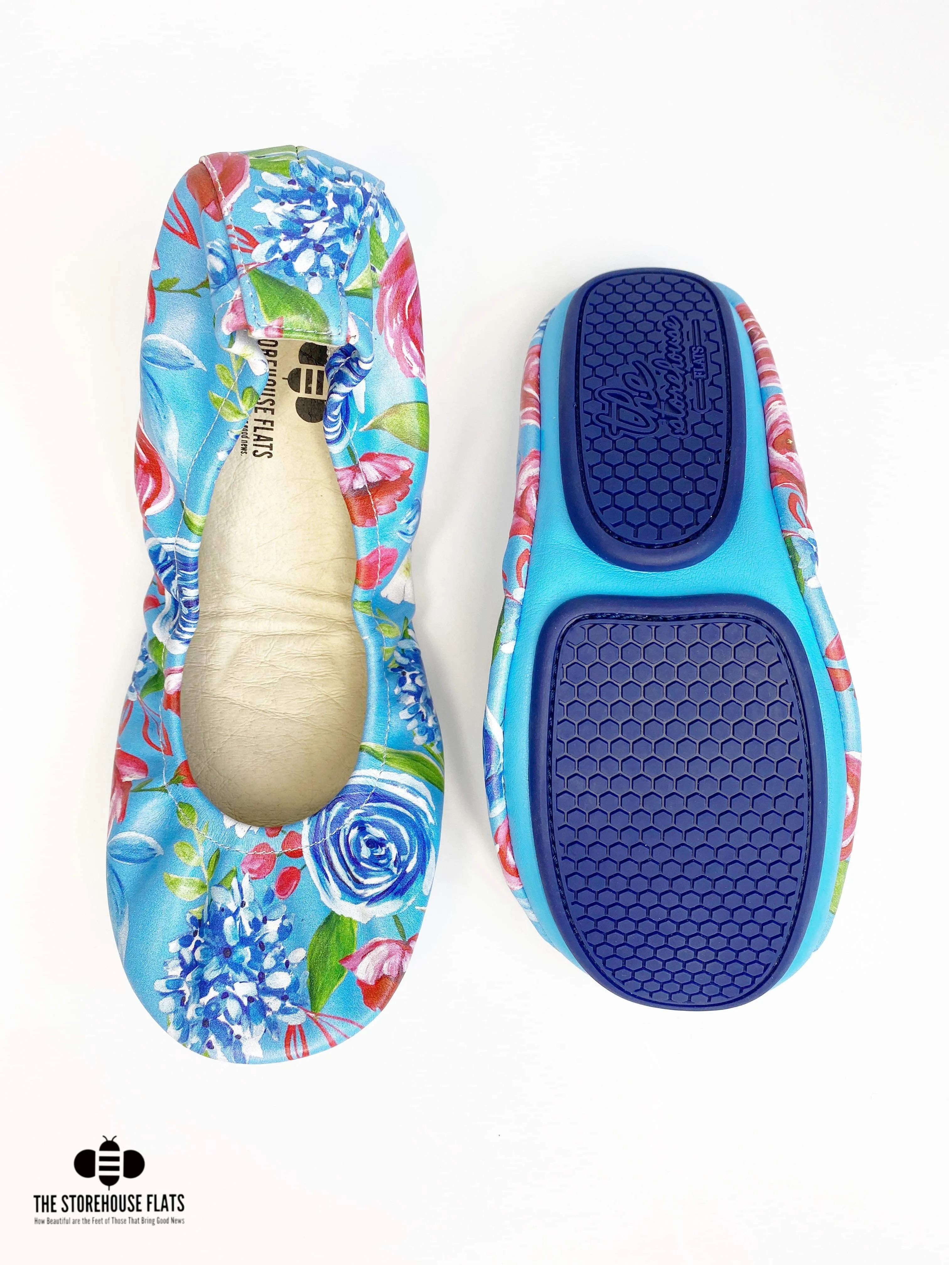 Light Blue Freedom Floral