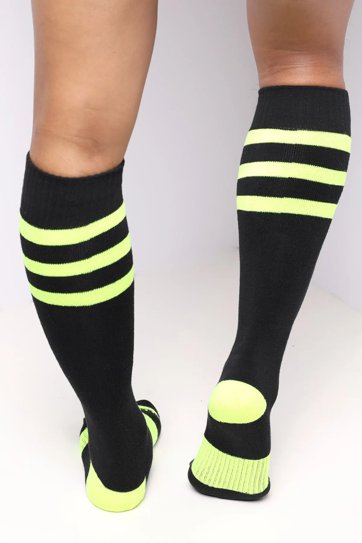 Linebacker Knee High Socks