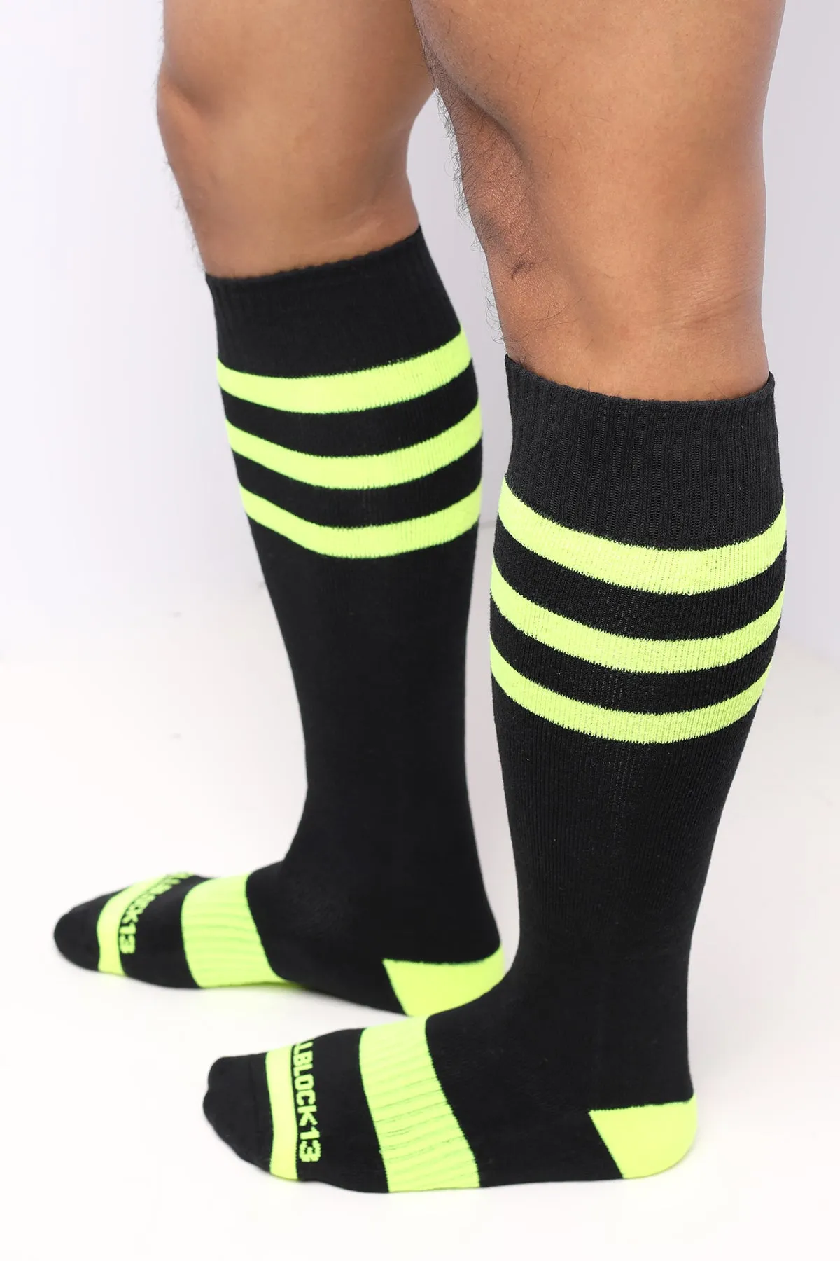 Linebacker Knee High Socks