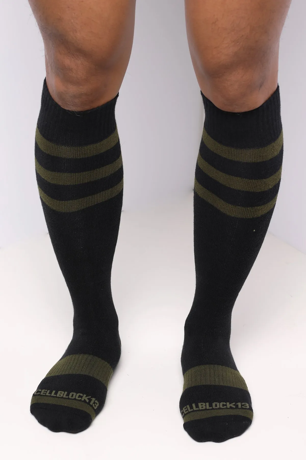 Linebacker Knee High Socks