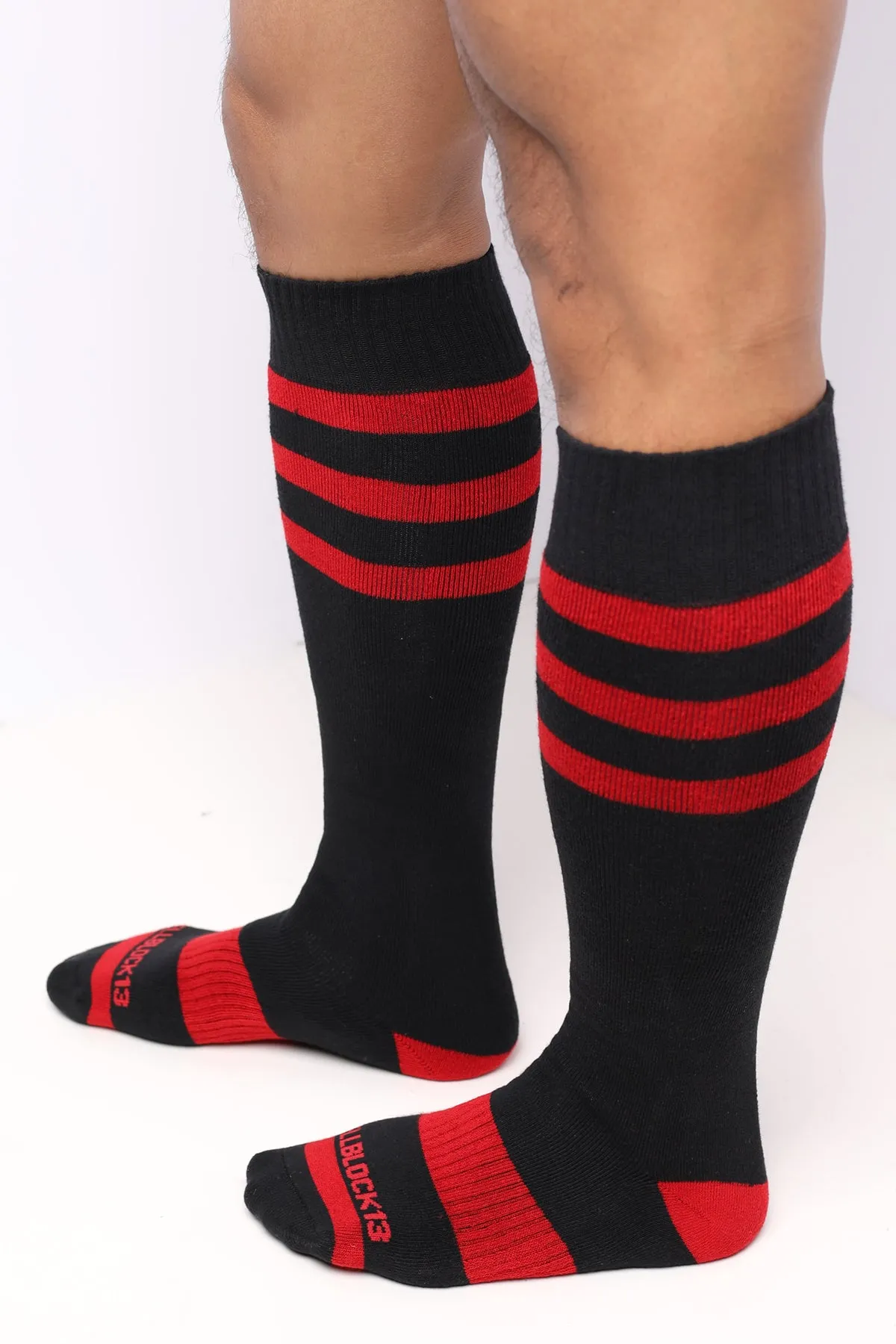 Linebacker Knee High Socks