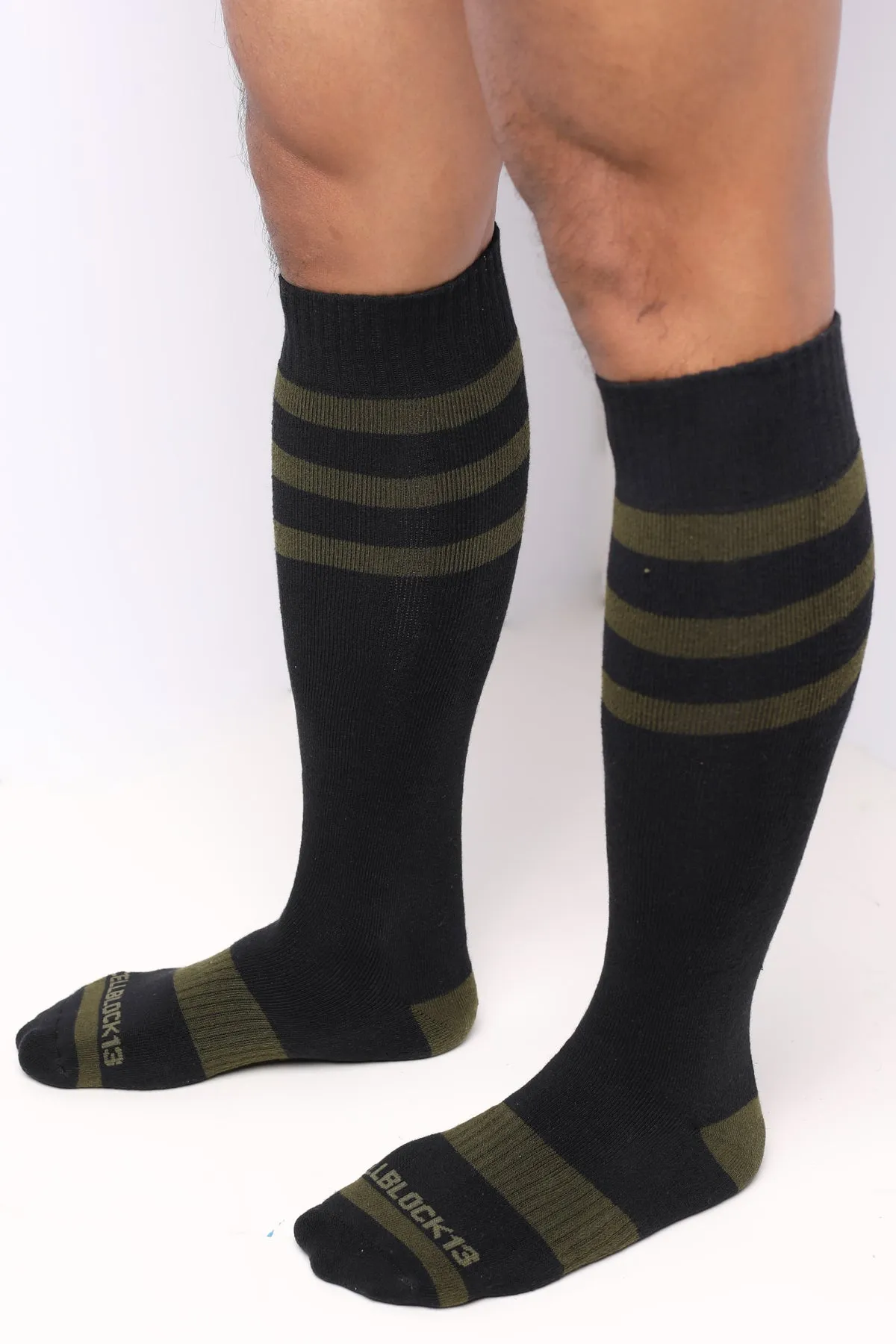 Linebacker Knee High Socks