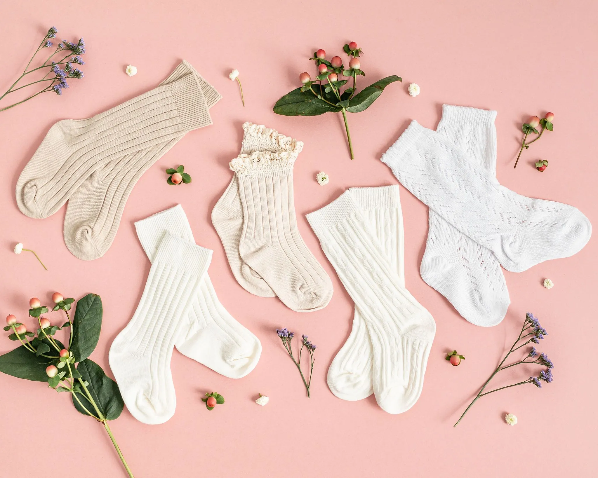 Llb Lace Knee High Socks