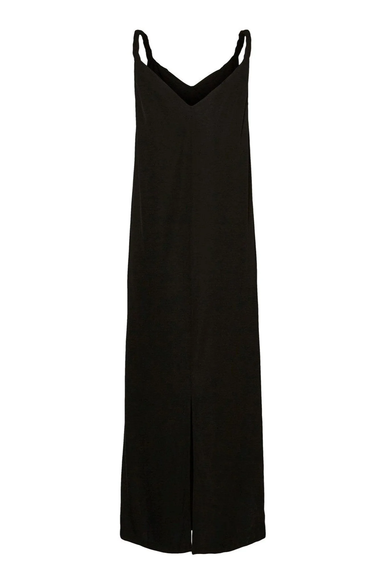 Molly Strap Ankle Dress - Black