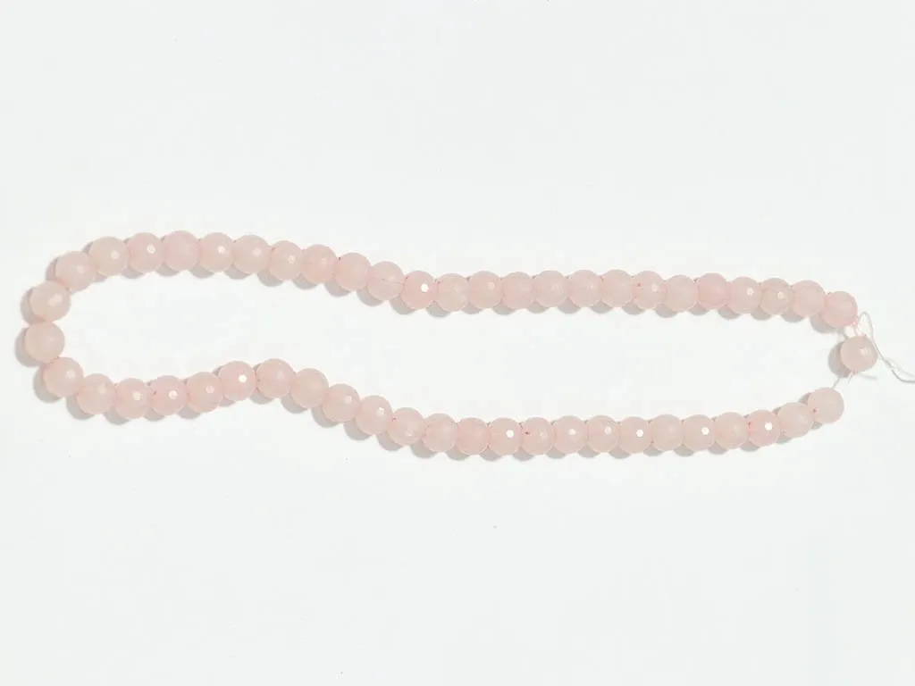 Pastel Pink Circular Plastic Beads - 10 mm