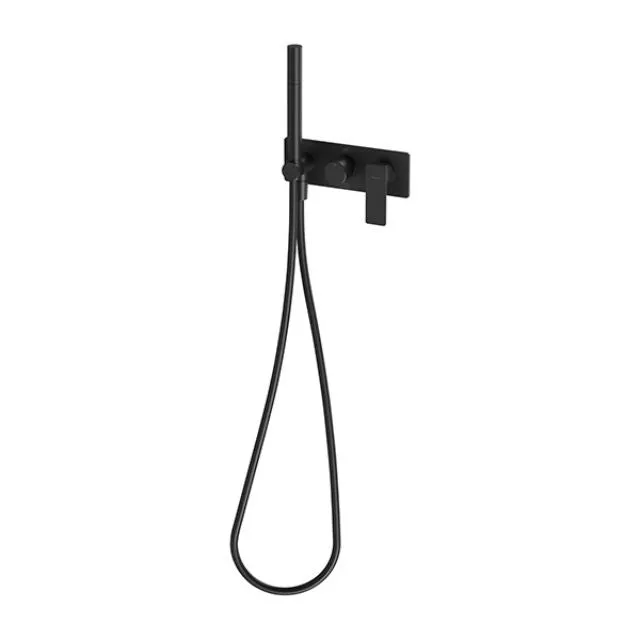Phoenix Gloss MKII Wall Shower System Matte Black