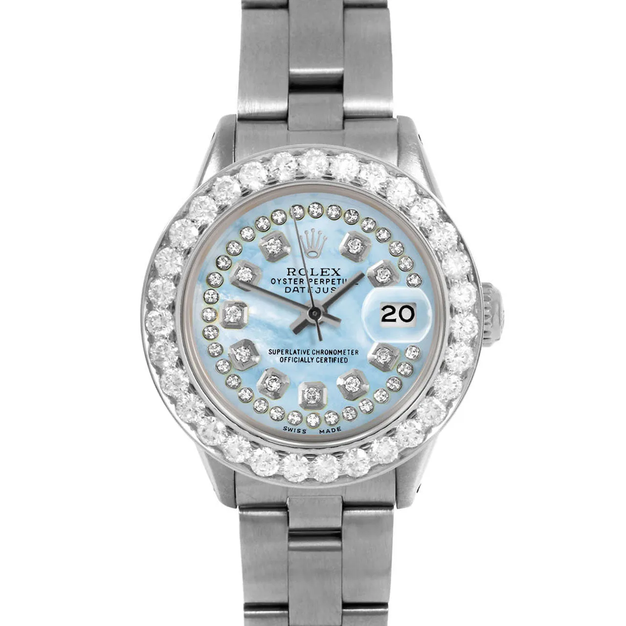 Rolex Datejust 26mm | 6917-SS-LBMOP-STRD-2CT-OYS