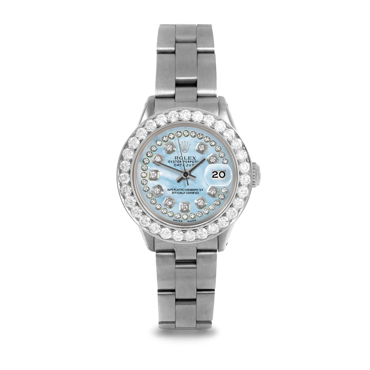 Rolex Datejust 26mm | 6917-SS-LBMOP-STRD-2CT-OYS