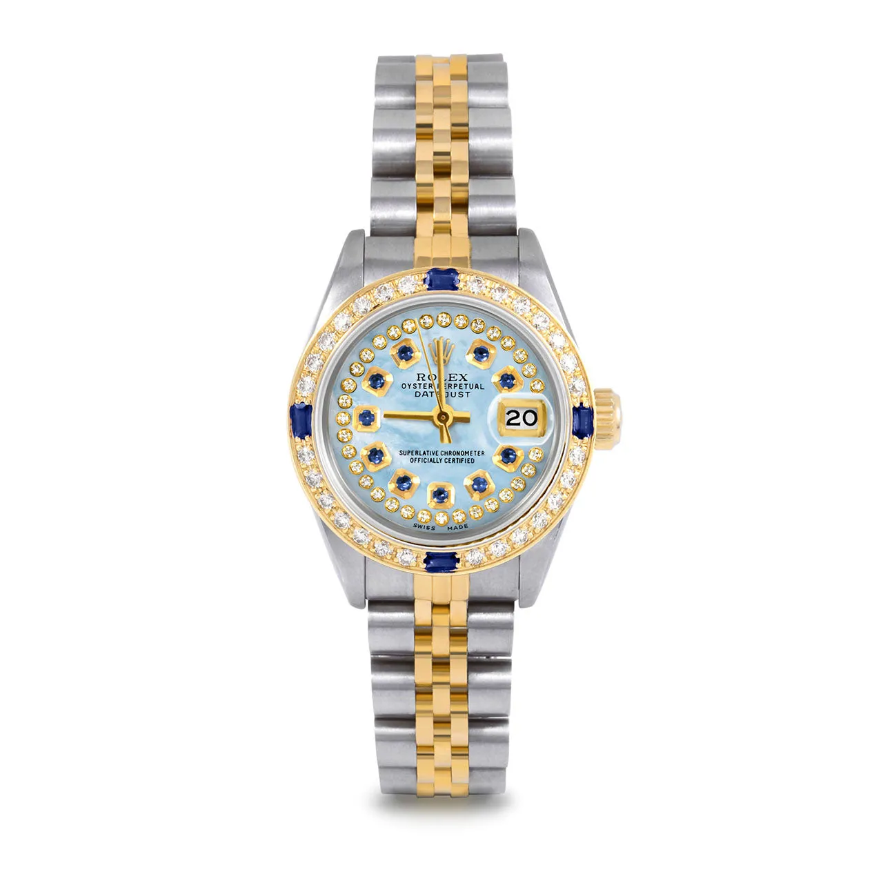 Rolex Datejust 26mm | 69173-LBMOP-STRS-4SPH-JBL