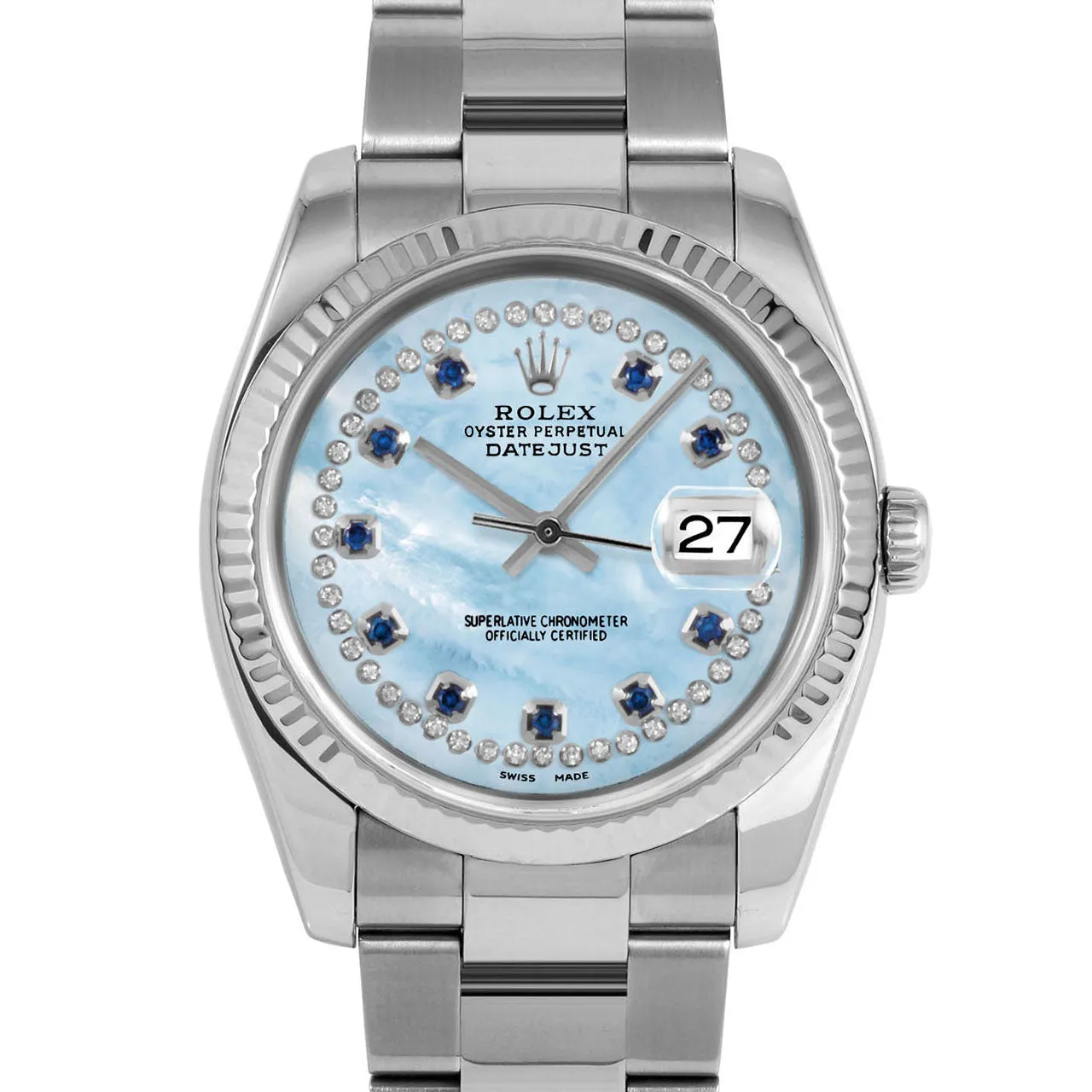 Rolex Datejust 36mm | 116234-LBMOP-STRS-FLT-OYS