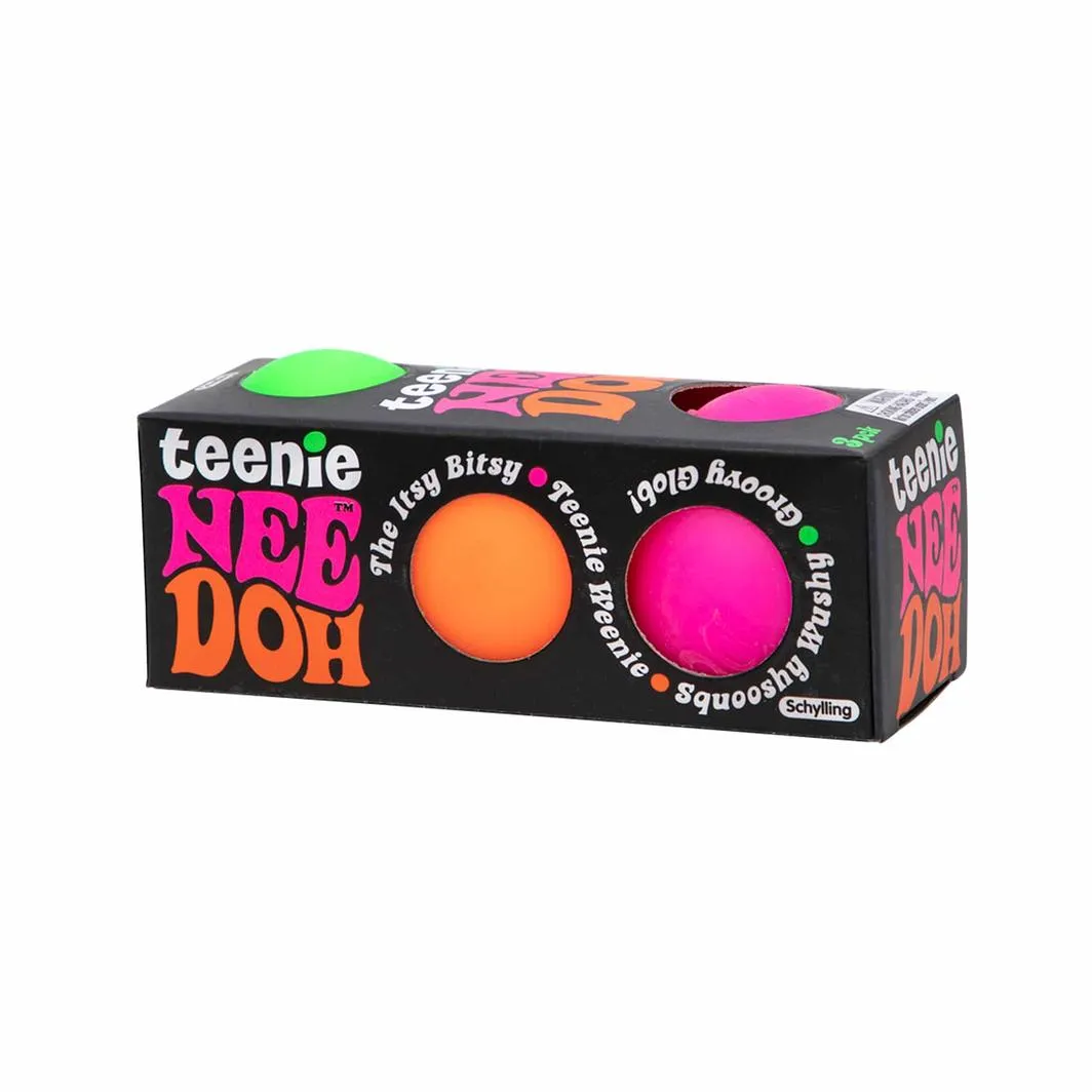 Schylling Teenie Needoh 3 Pack Assorted Styles