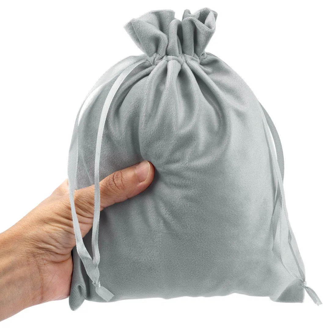 Set of 25 Velvet Drawstring Favor Bags