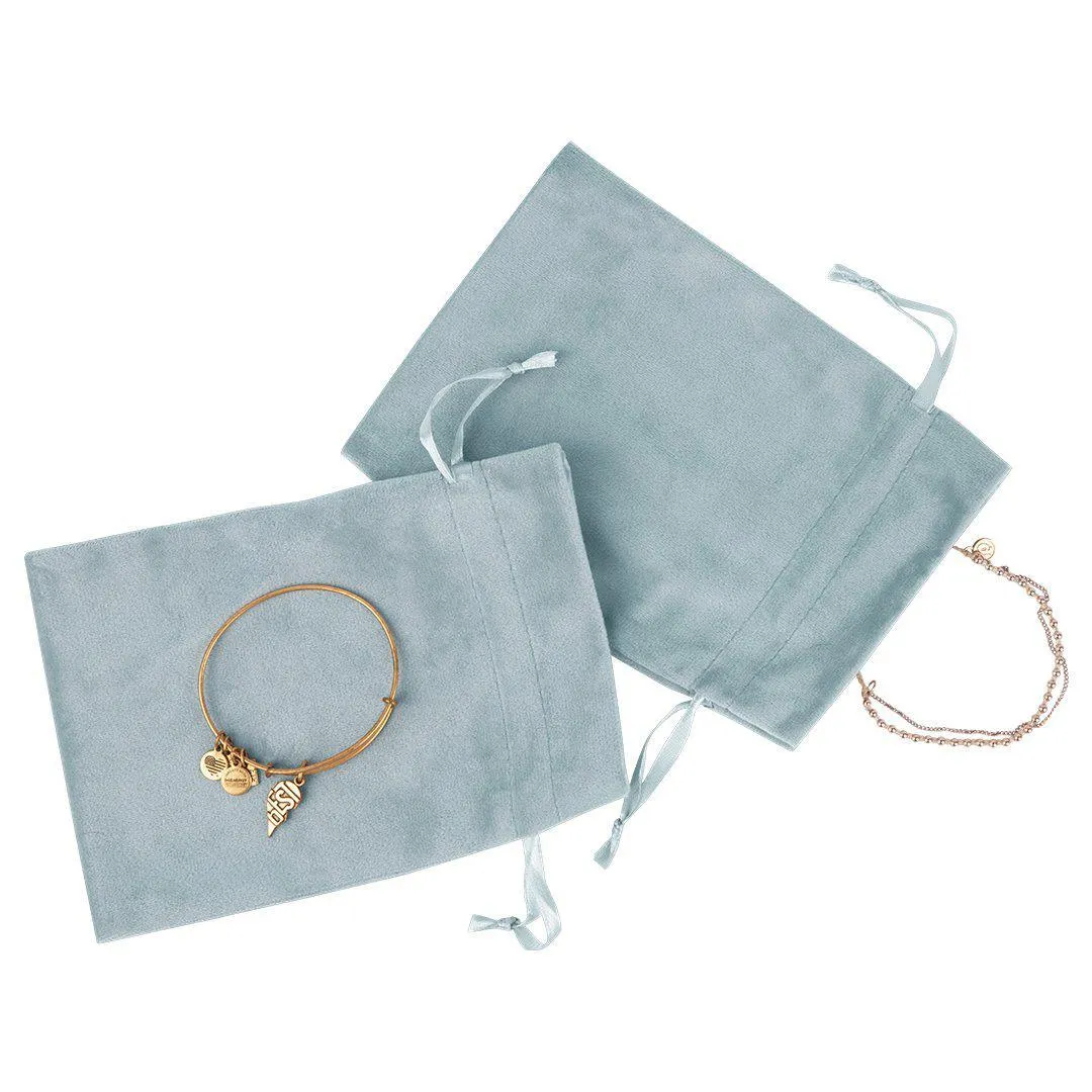 Set of 25 Velvet Drawstring Favor Bags