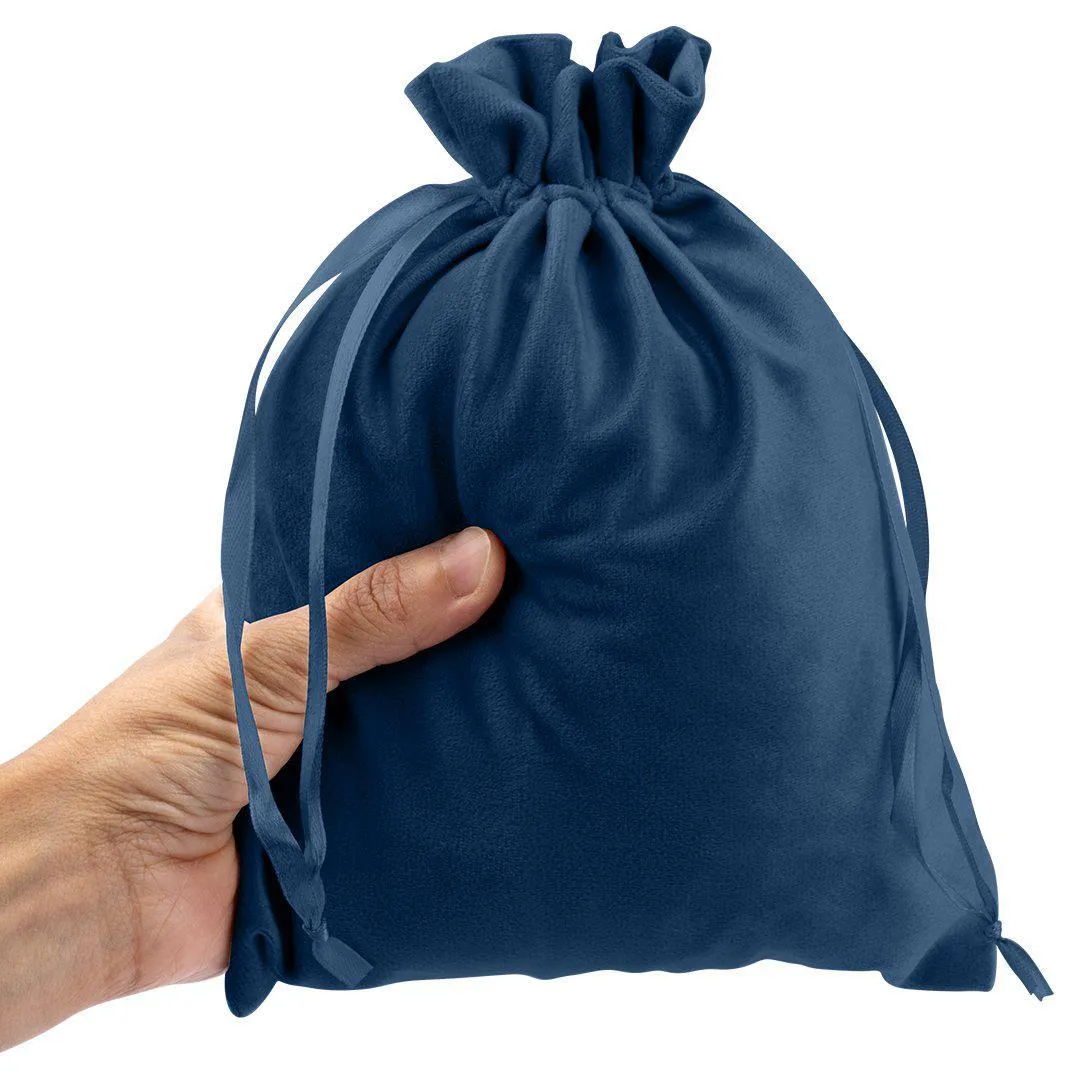 Set of 25 Velvet Drawstring Favor Bags