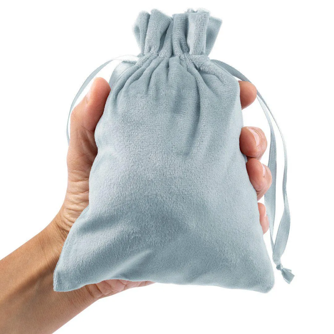 Set of 25 Velvet Drawstring Favor Bags