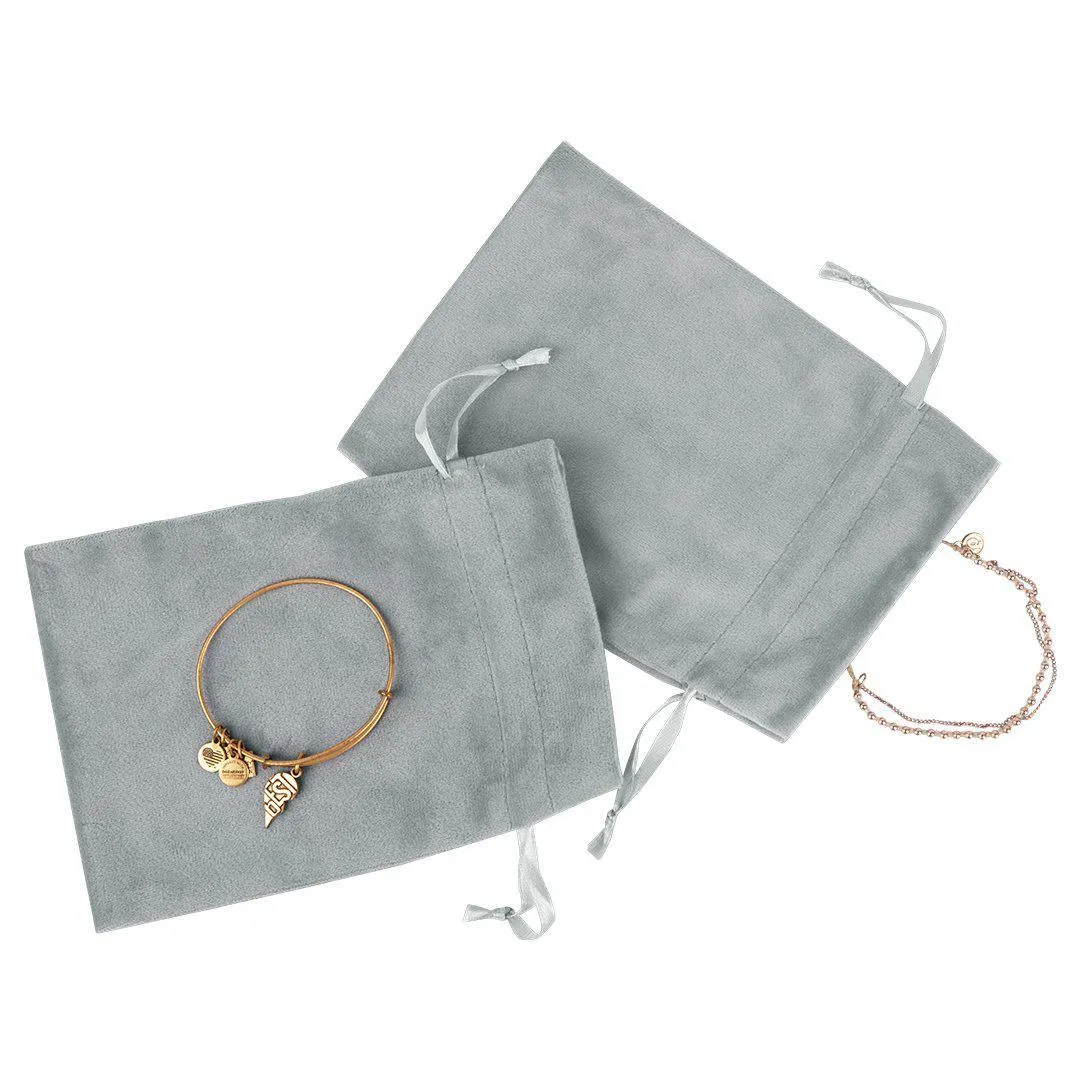 Set of 25 Velvet Drawstring Favor Bags