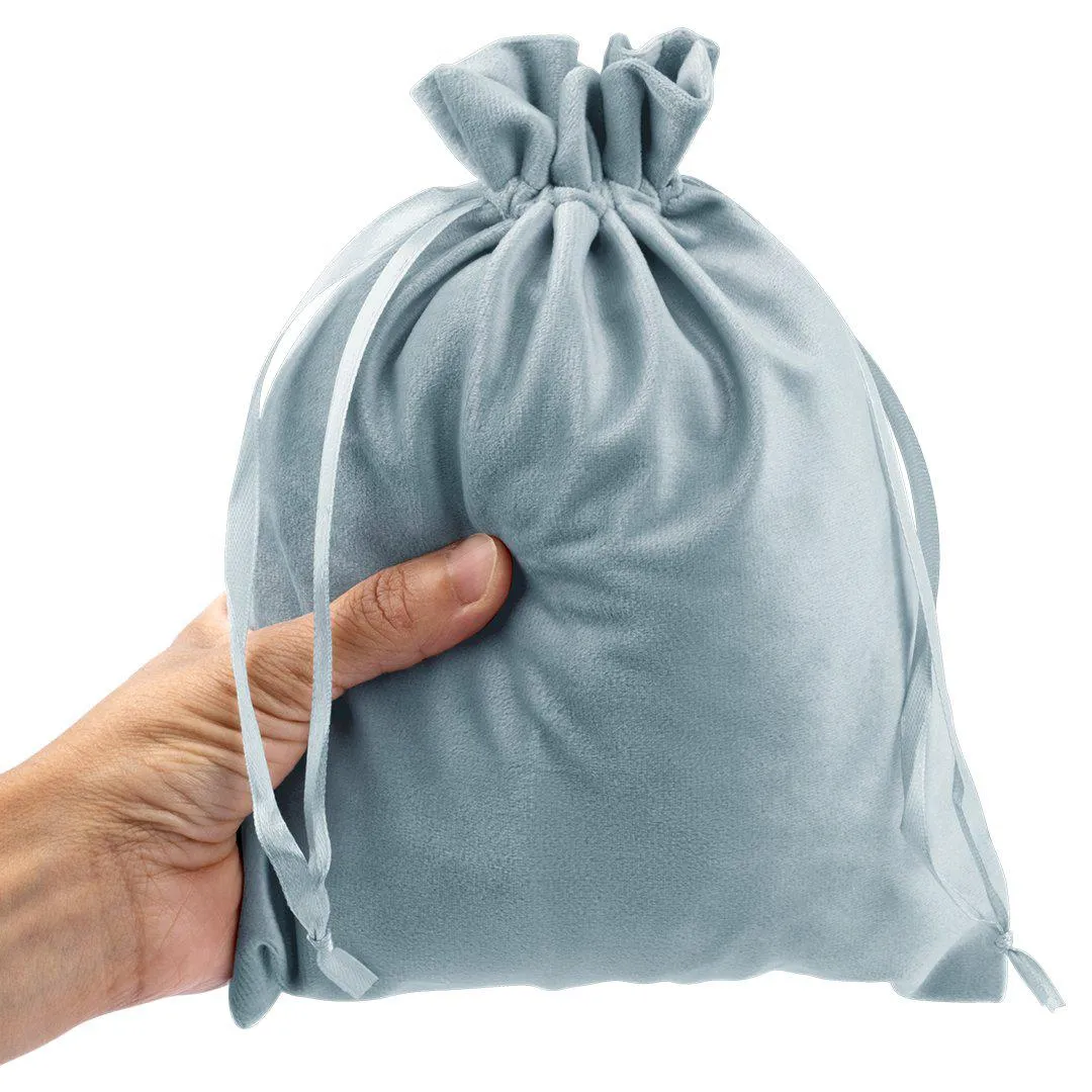 Set of 25 Velvet Drawstring Favor Bags
