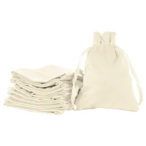 Set of 25 Velvet Drawstring Favor Bags