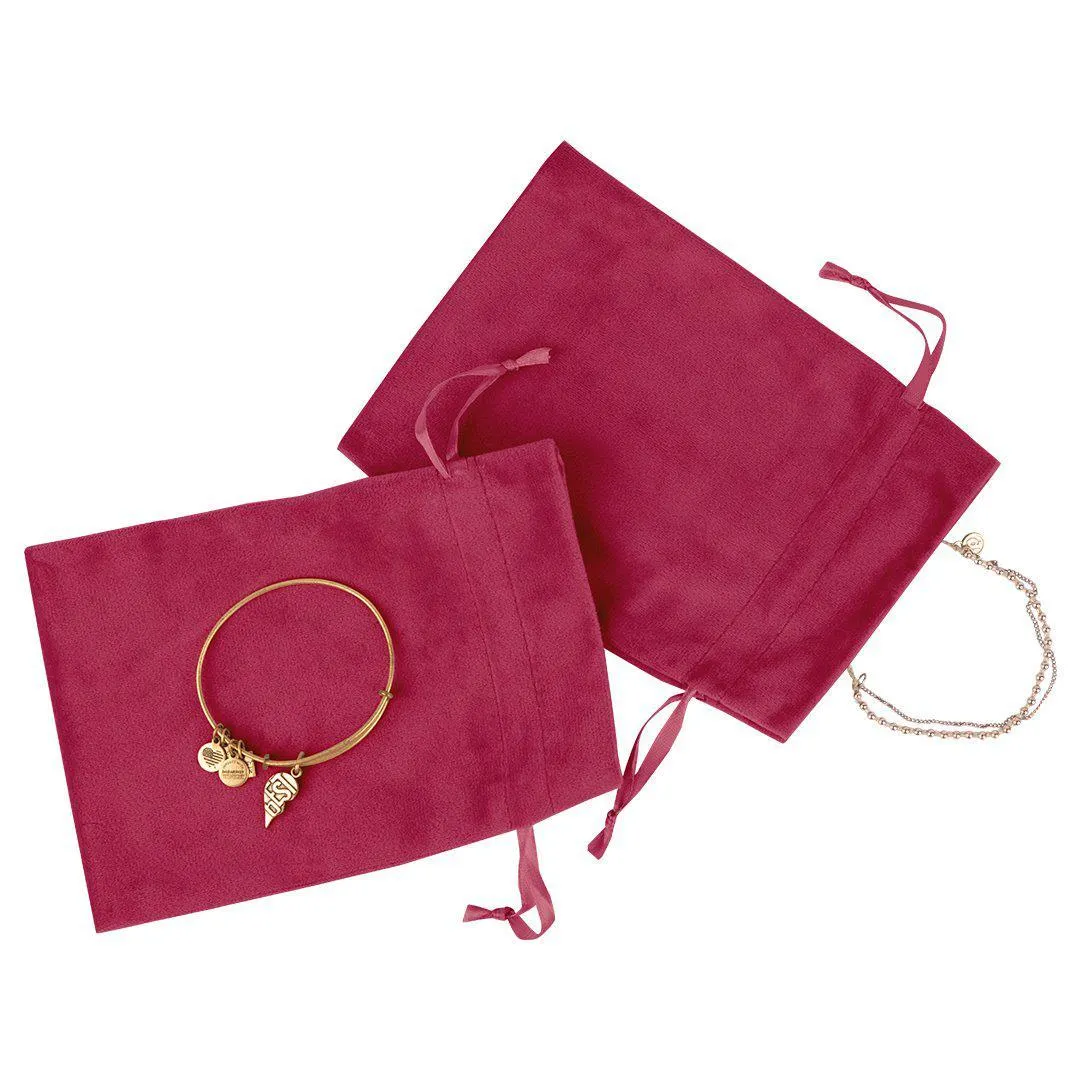Set of 25 Velvet Drawstring Favor Bags