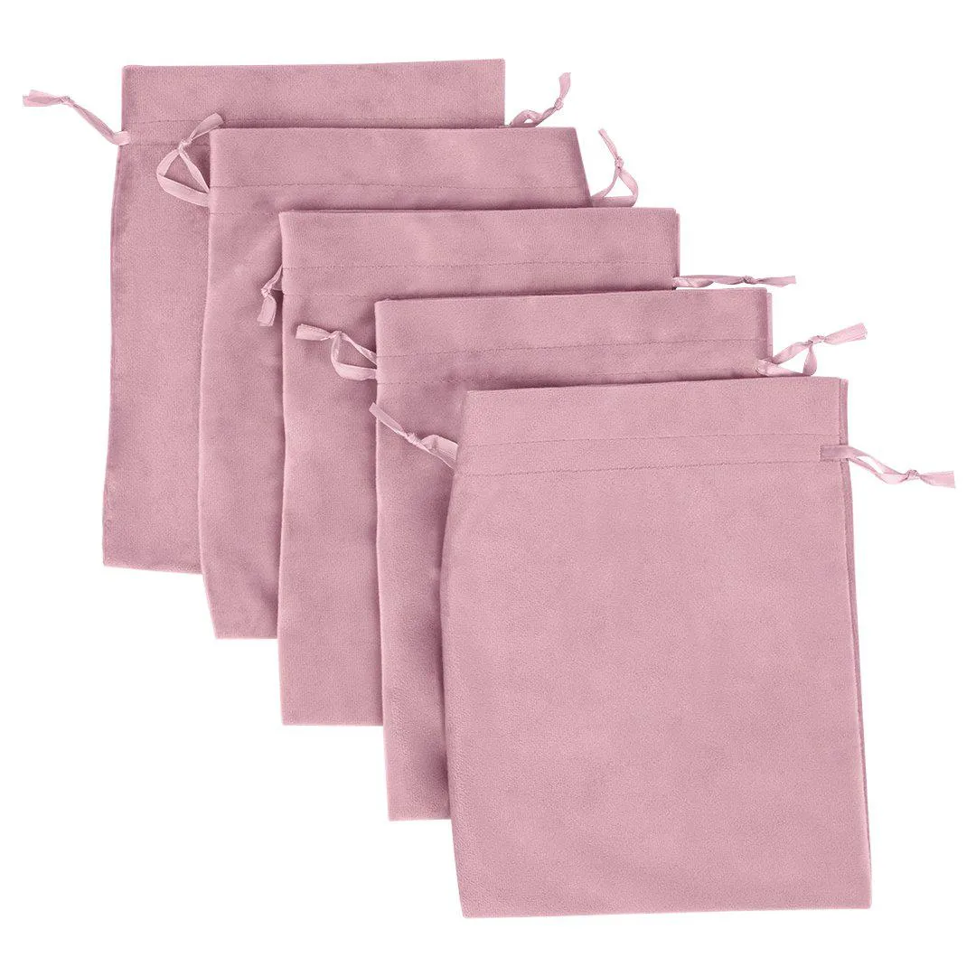 Set of 25 Velvet Drawstring Favor Bags