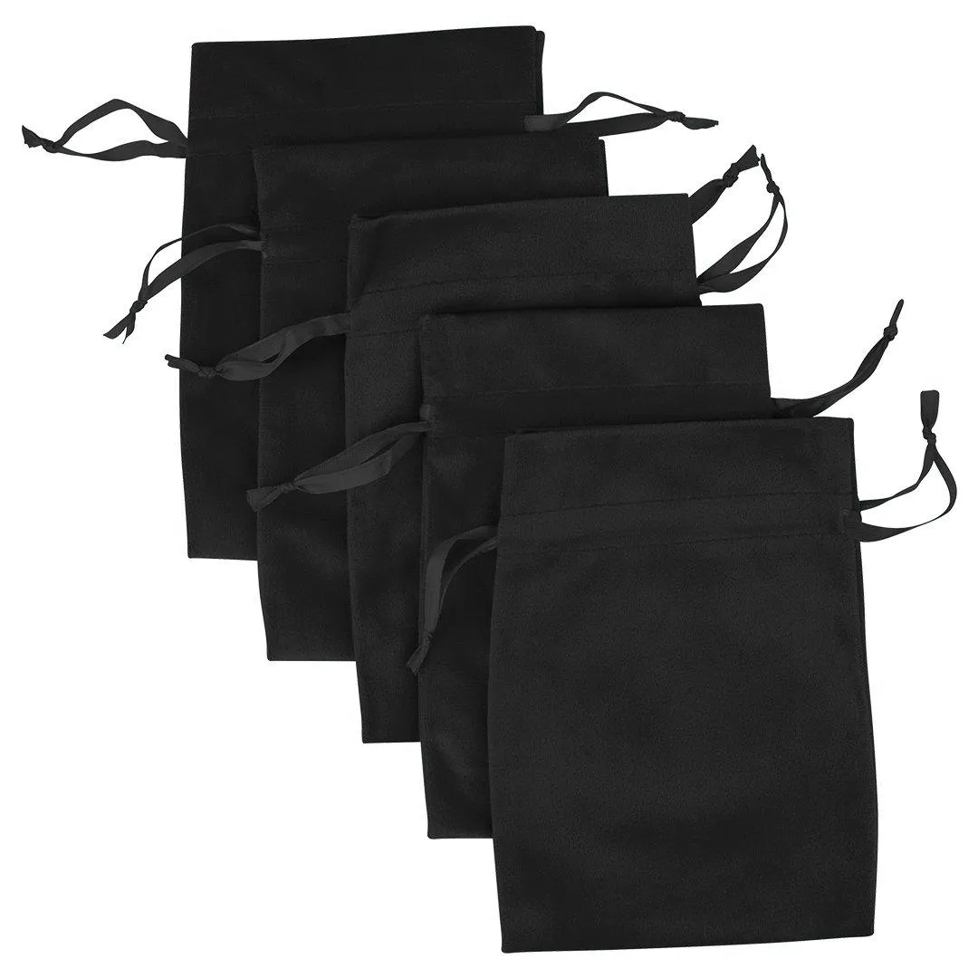 Set of 25 Velvet Drawstring Favor Bags