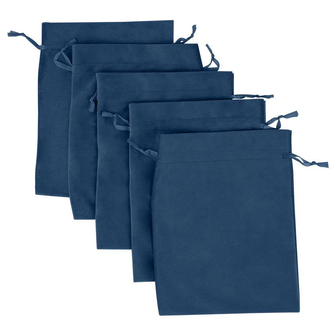 Set of 25 Velvet Drawstring Favor Bags