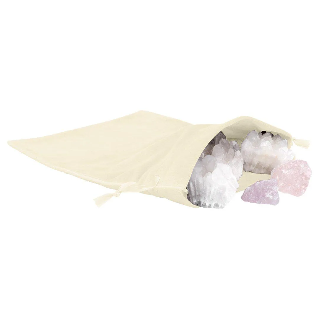 Set of 25 Velvet Drawstring Favor Bags
