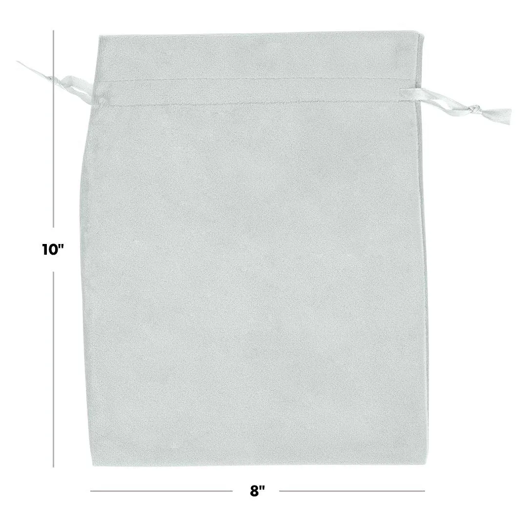 Set of 25 Velvet Drawstring Favor Bags