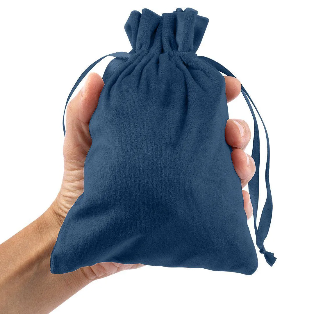 Set of 25 Velvet Drawstring Favor Bags
