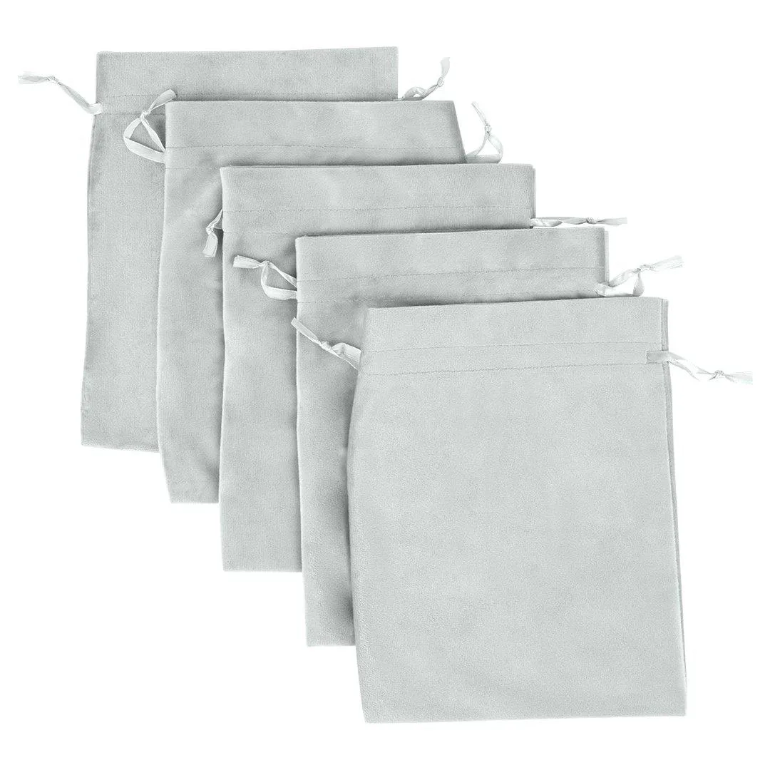 Set of 25 Velvet Drawstring Favor Bags