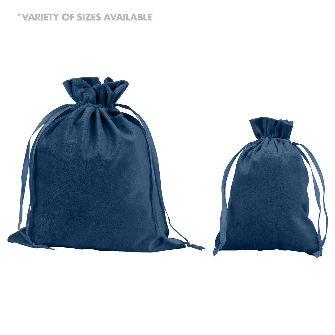 Set of 25 Velvet Drawstring Favor Bags