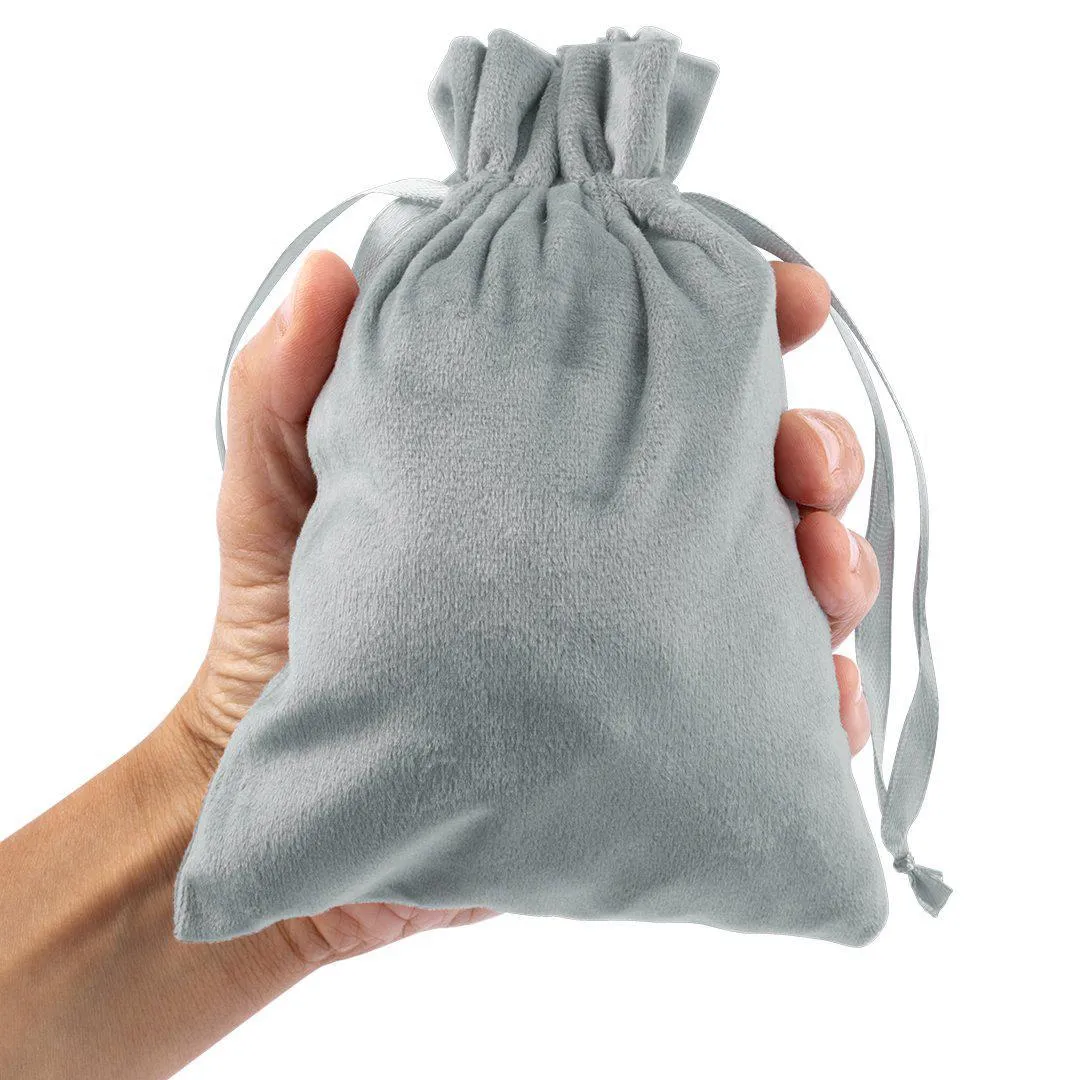 Set of 25 Velvet Drawstring Favor Bags