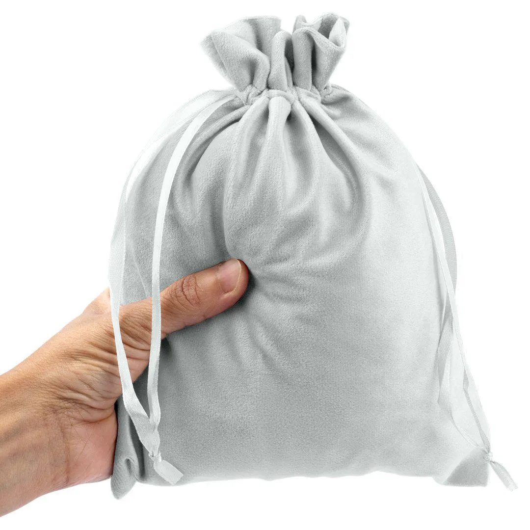 Set of 25 Velvet Drawstring Favor Bags