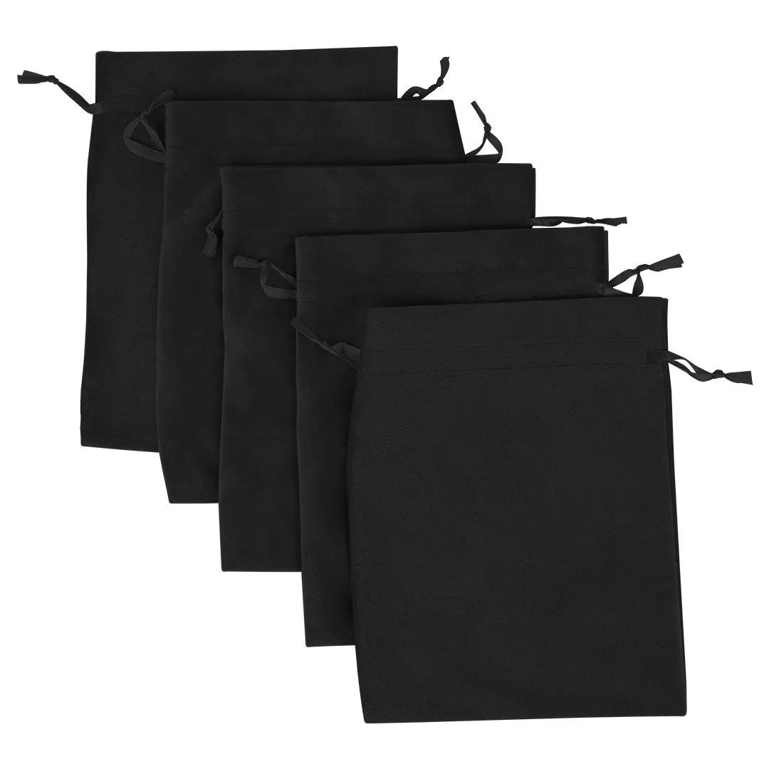 Set of 25 Velvet Drawstring Favor Bags