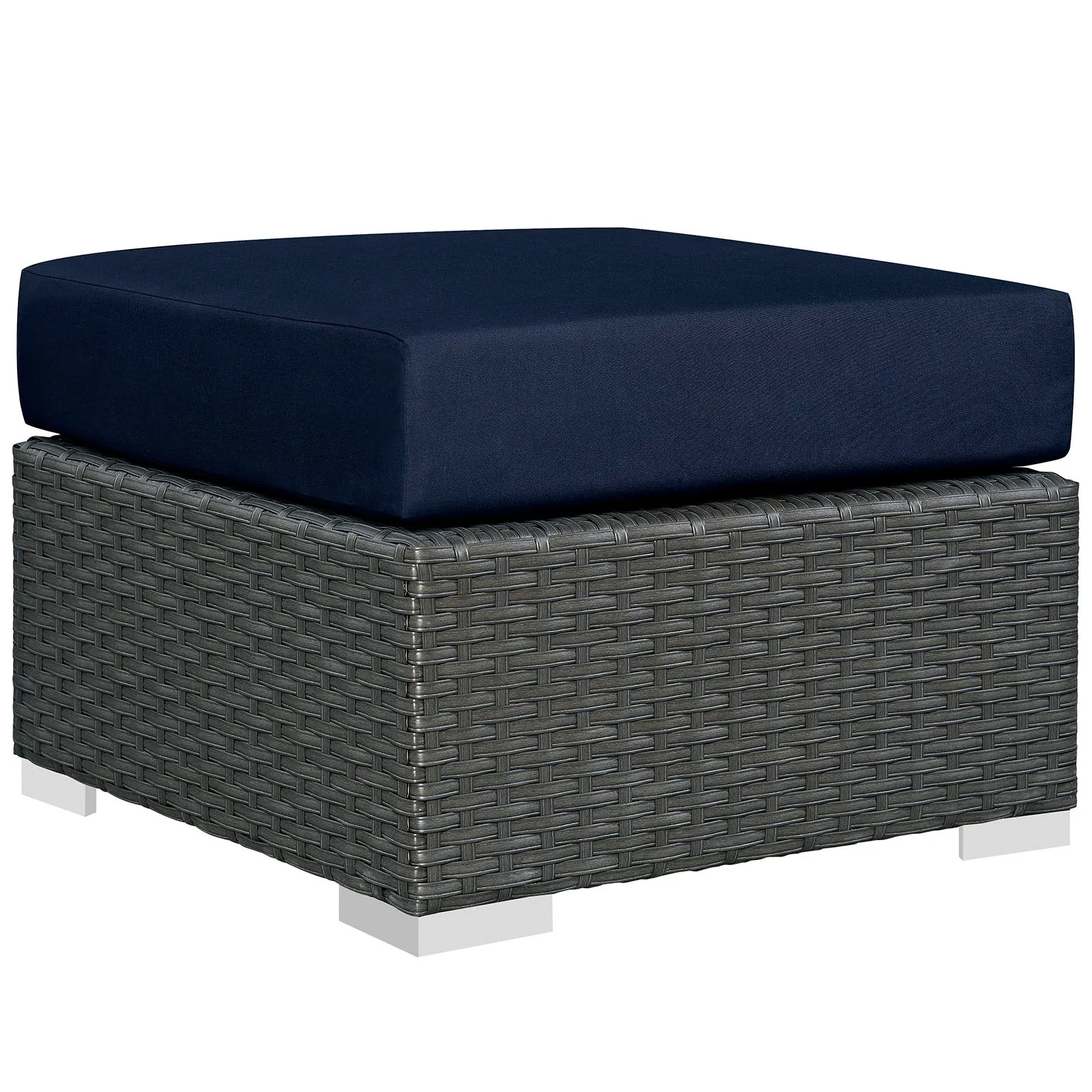Sojourn Outdoor Patio Sunbrella Ottoman