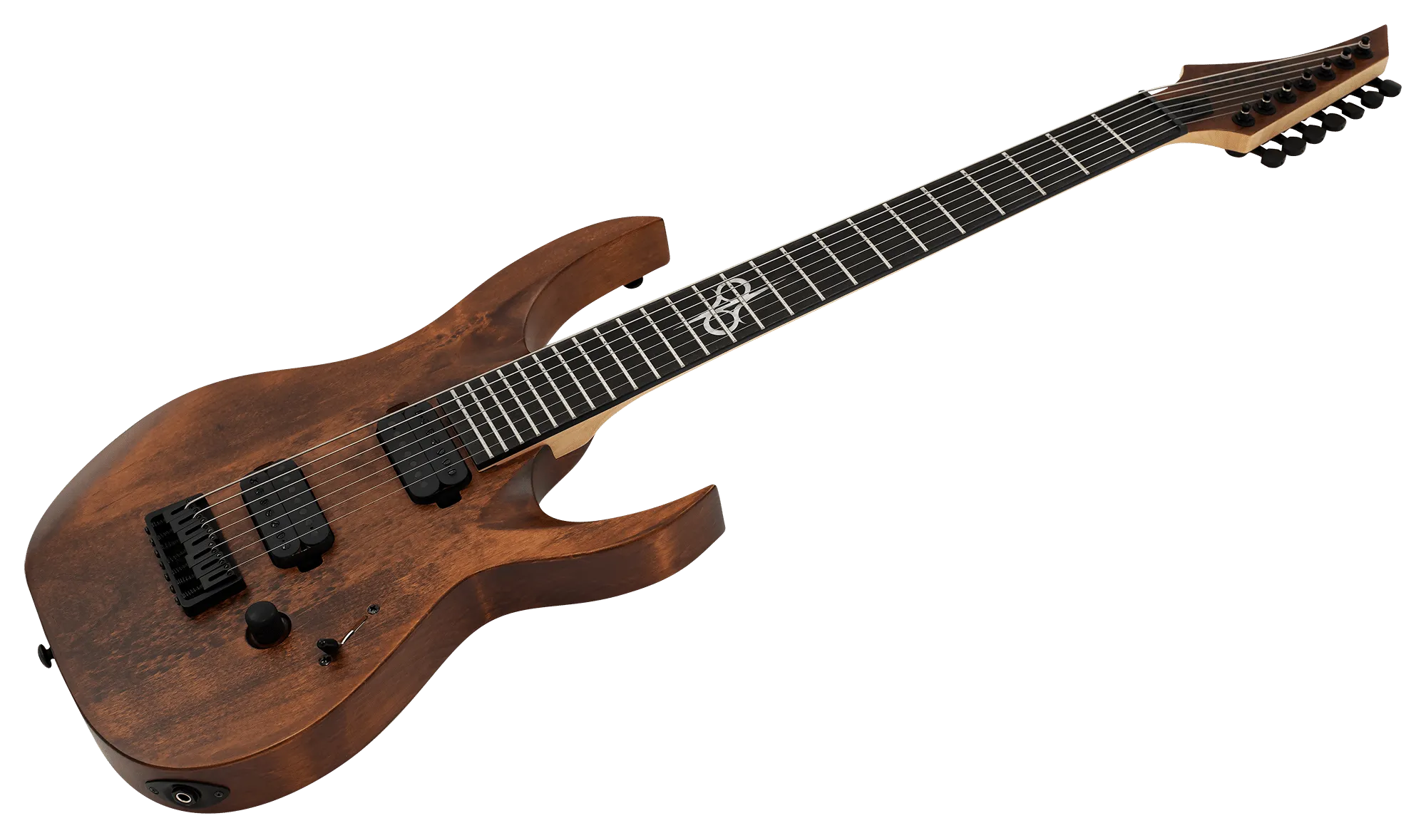 Solar AB2.7AN Electric Guitar - Aged Natural Matte - 7 STRING