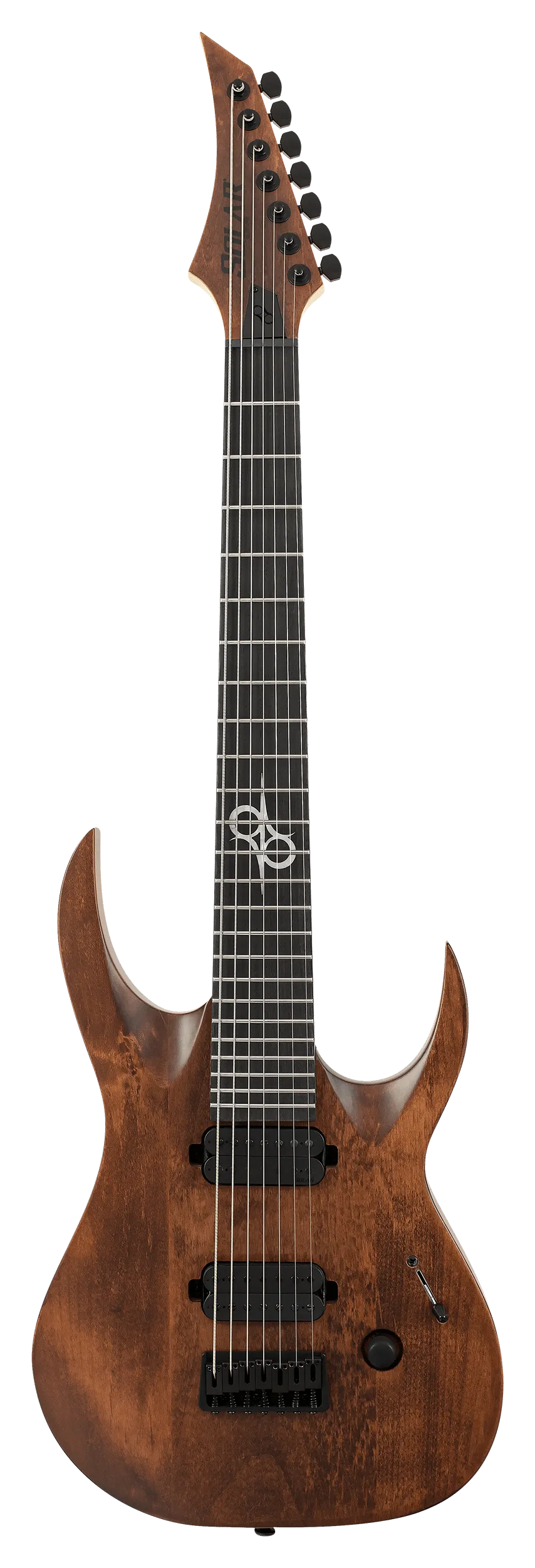 Solar AB2.7AN Electric Guitar - Aged Natural Matte - 7 STRING