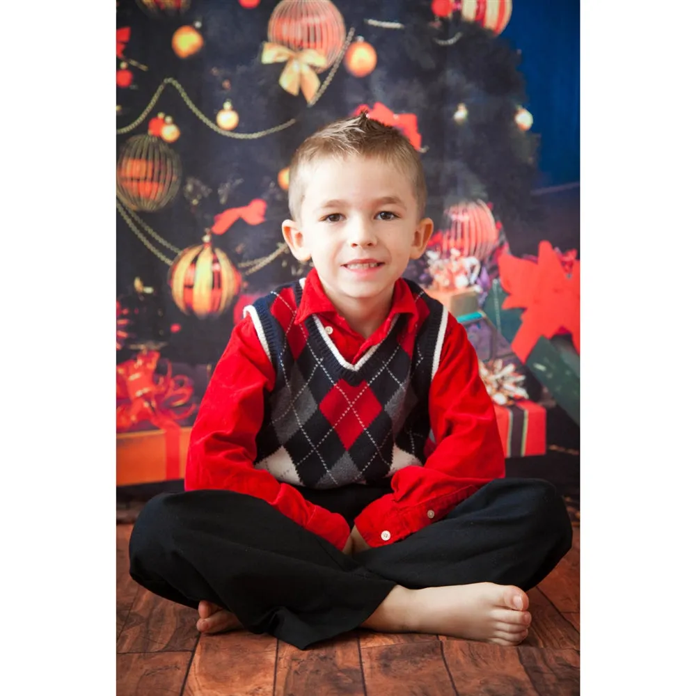 The Night of Christmas Eve Printed Backdrop
