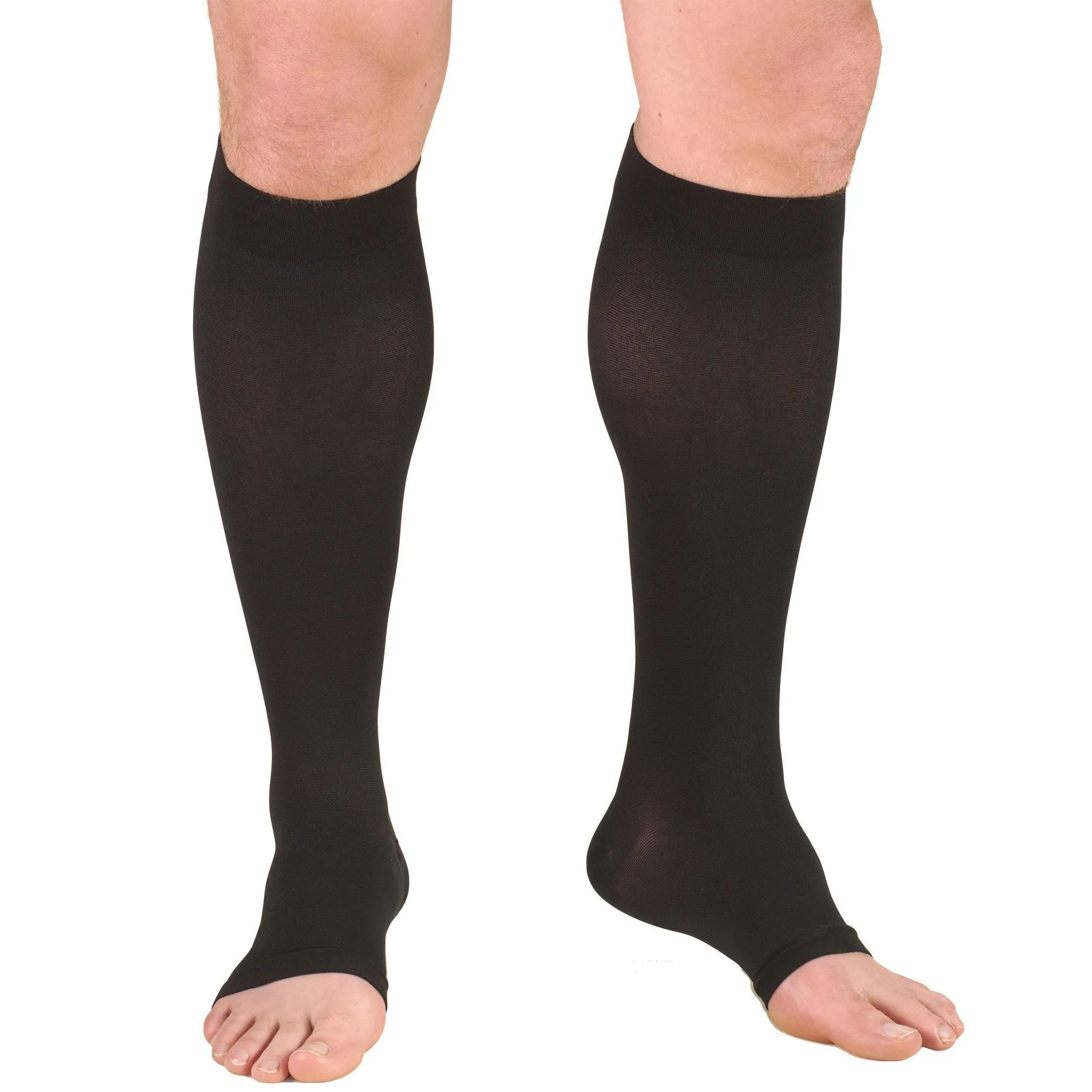 TRUFORM® 15-20 mmHg Knee High, Open Toe
