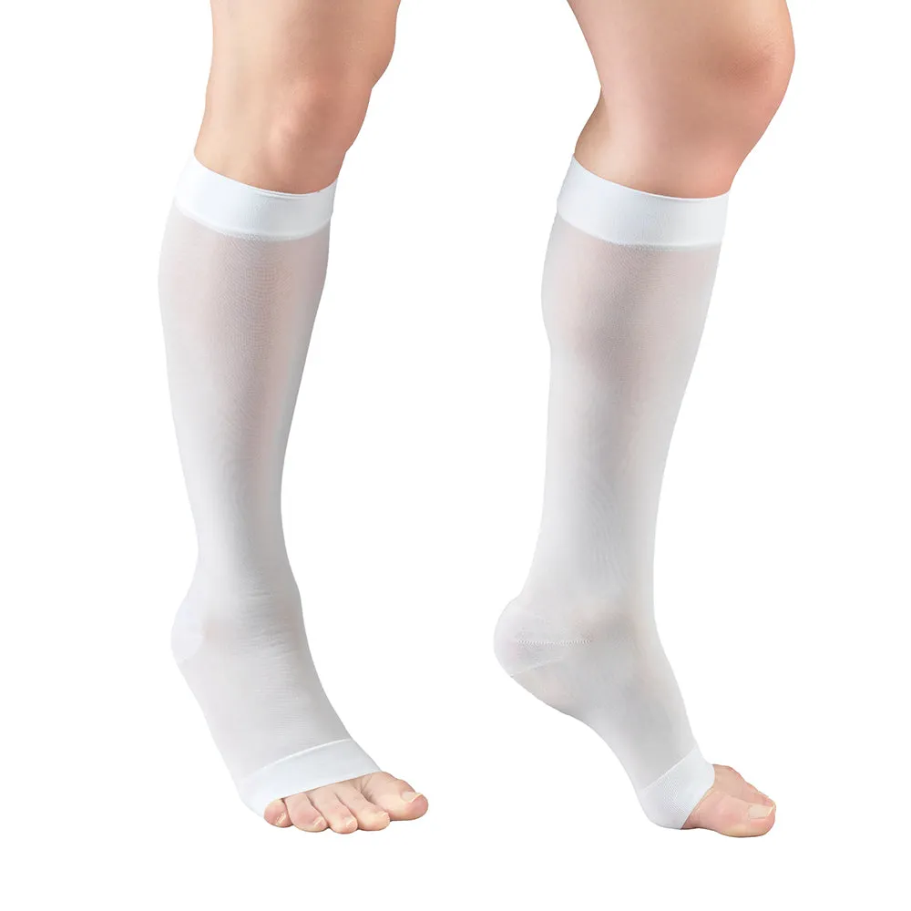 TRUFORM® Lites Women's Knee High 15-20 mmHg, Open Toe